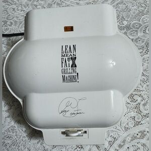 White Lean Mean Grilling Machine